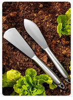 Multifunctional Garden Shovel Thickened Steel Weeding Hoe for Digging Wild Vegetables Planting Flowers Soil Cultivation