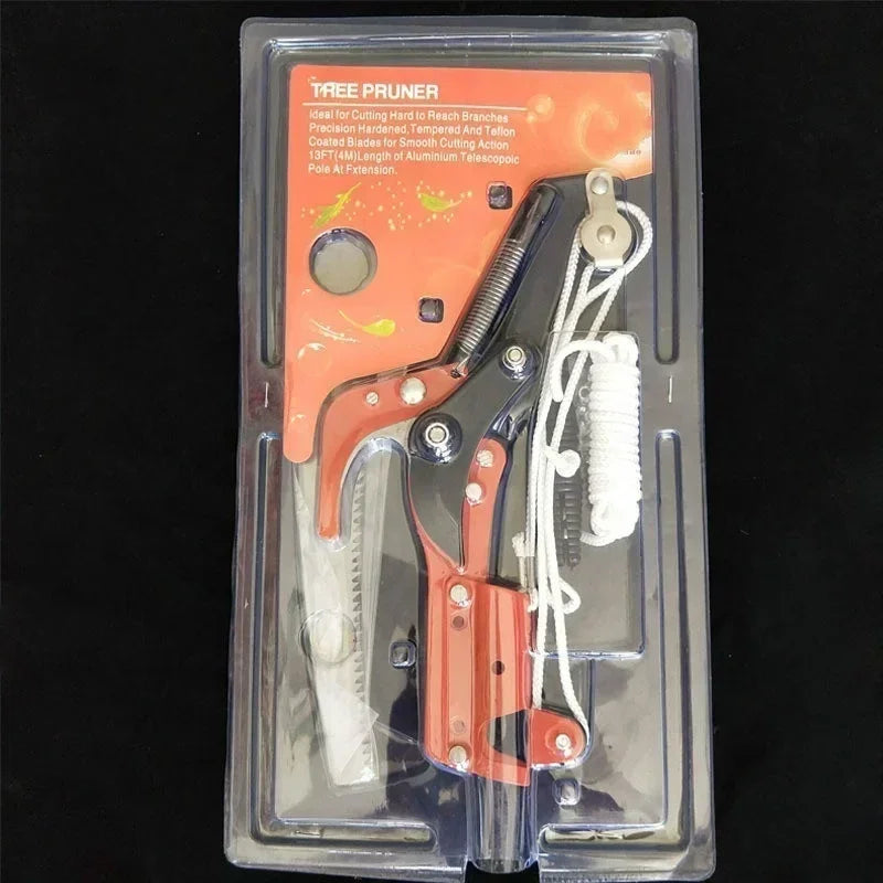 High Branch Tree Pruning Tools Telescopic and Elongated High-altitude Pruning Picking Tools Orchard Pruning Branch Pruning