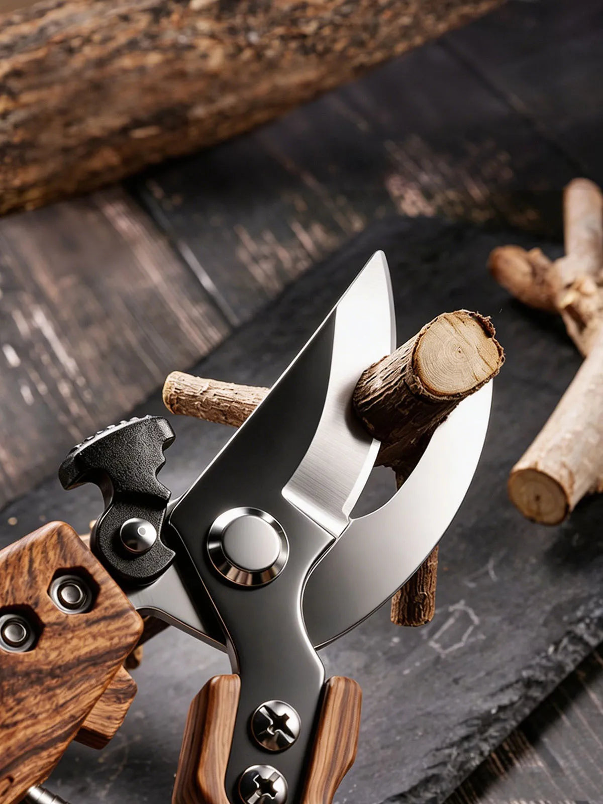 Labor Saving Garden Pruning Shears Sharp Branch Cutter Fruit Tree Bonsai Scissors Outdoor Gardening Trimming Tool