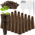 100Pcs Seed Grow Sponges Replacement Root Growth Sponges Seedling Starter Plugs Starting Seed Pod Hydroponic Garden Planting