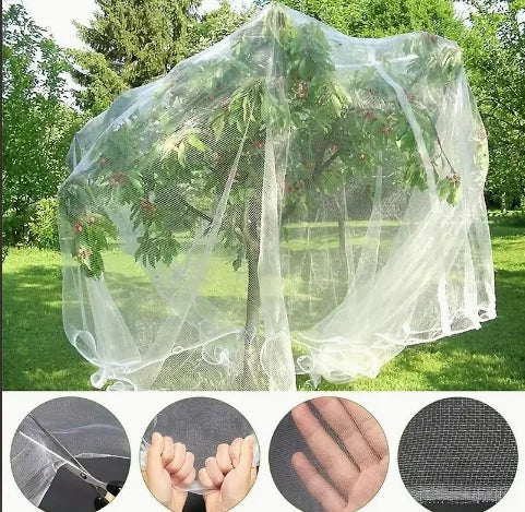 Garden Plant Protective Netting 60‑Mesh, Pest & Bird Proof Cover for Vegetable Flower Fruit Plant Care Protection