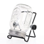 16/32oz Sprouting Jars with Screen Lids Sprouts Growing Kit Wide Mouth Mason Jar Seed Germination Kit Indoor Sprouter Set