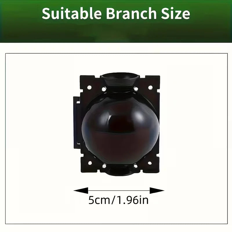 12pcs Plant Root Growing Box Propagation Reusable Rooting Grafting Breeding Seedling Garden Plant Rooting Ball Garden Supplies