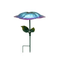 Flower Shape Plant Shade Umbrella UV Protection Iron Art Plant Sunblock Cover Weather-resistant Rust-proof Garden Shade Cover