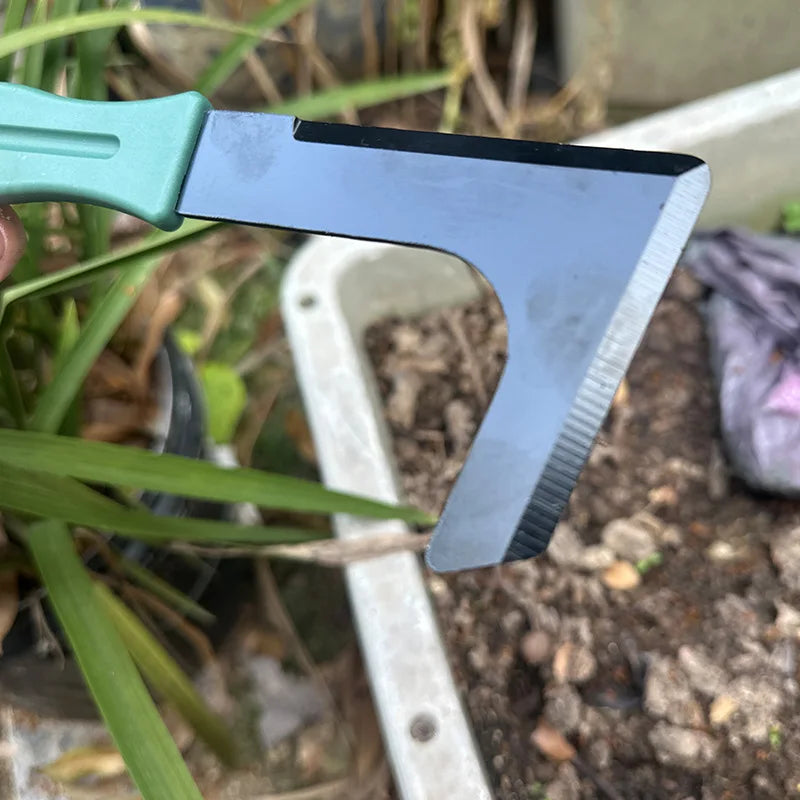 Weeding Knife, Gardening Rake for Root Pulling, Removal, Crevice Weeding, Loosening Soil and Digging Wild Vegetables