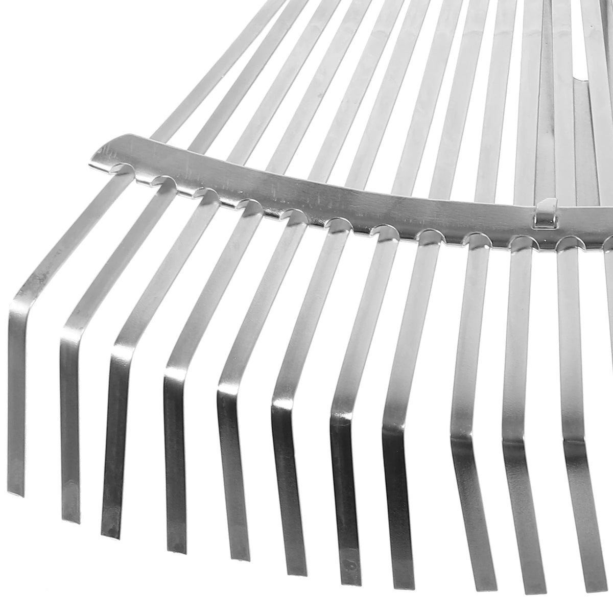 Garden Leaf Rake Grass Farming Rake Telescopic Rake Stainless Steel Handle Landscape Rake Wire Gardening For Remover Tool Leaves