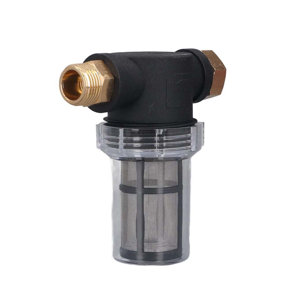 Garden Hose Filter Avoiding Blocking Engineering Plastic Whole House Sediment Water Filter 3/4 Inch Thread for Household