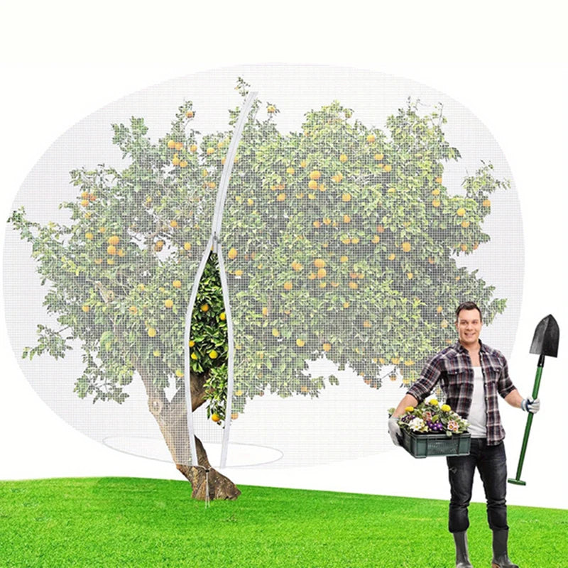 Fruit Tree Protective Cover Garden Fine Mesh Insect Netting Covers For Greenhouse Breathable Light Protect Vegetable Plants