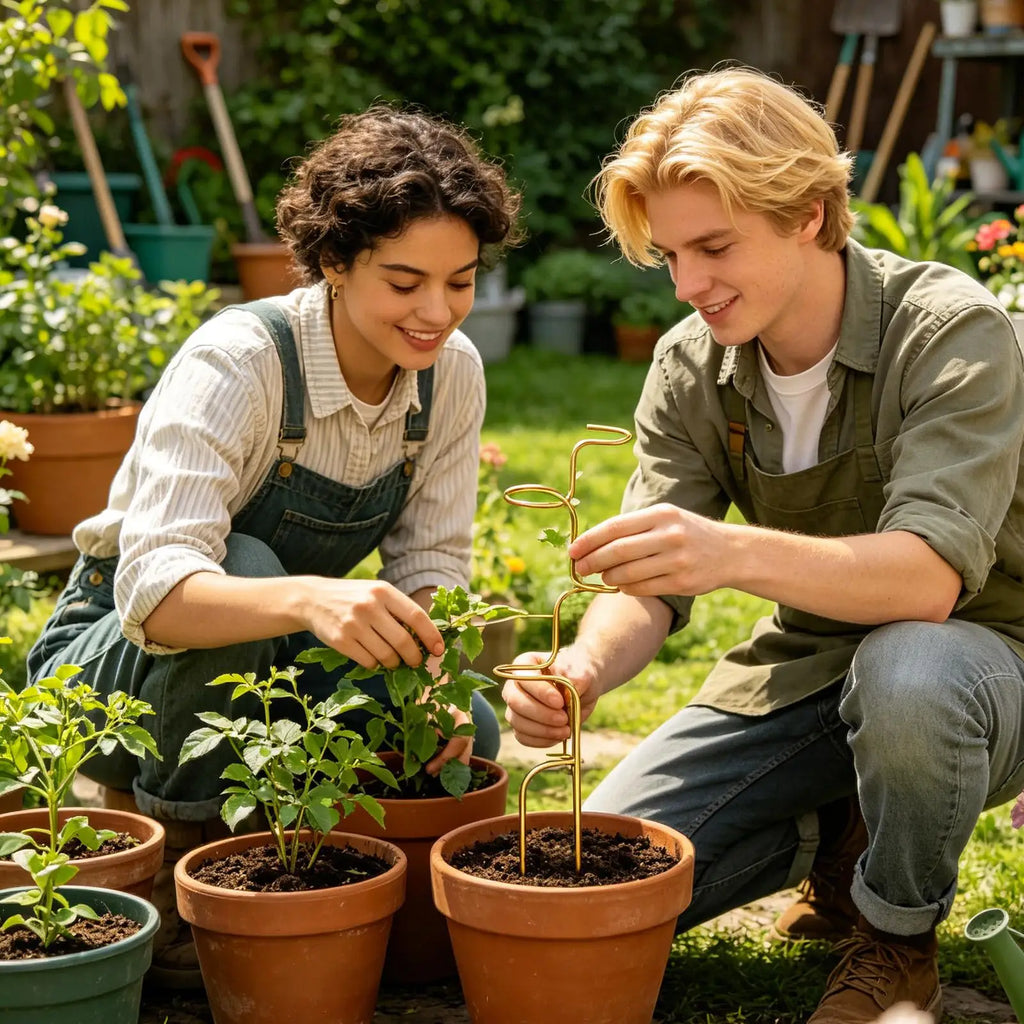 Metal Monstera Plant Support Stake, 32 cm (12.6 in)