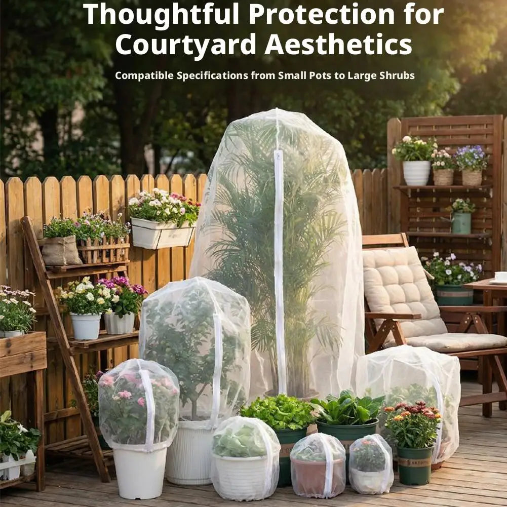 Fruit Tree Insect Net Cover Designed To Protect Plants From Birds in Garden For Fruits Vegetables Crop Protection