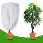 Winter Plant Cold-proof Cover Plant Protection and Warmth Covers Drawstring Zipper Fixed Non-woven Fabric Casing Outdoors Garden