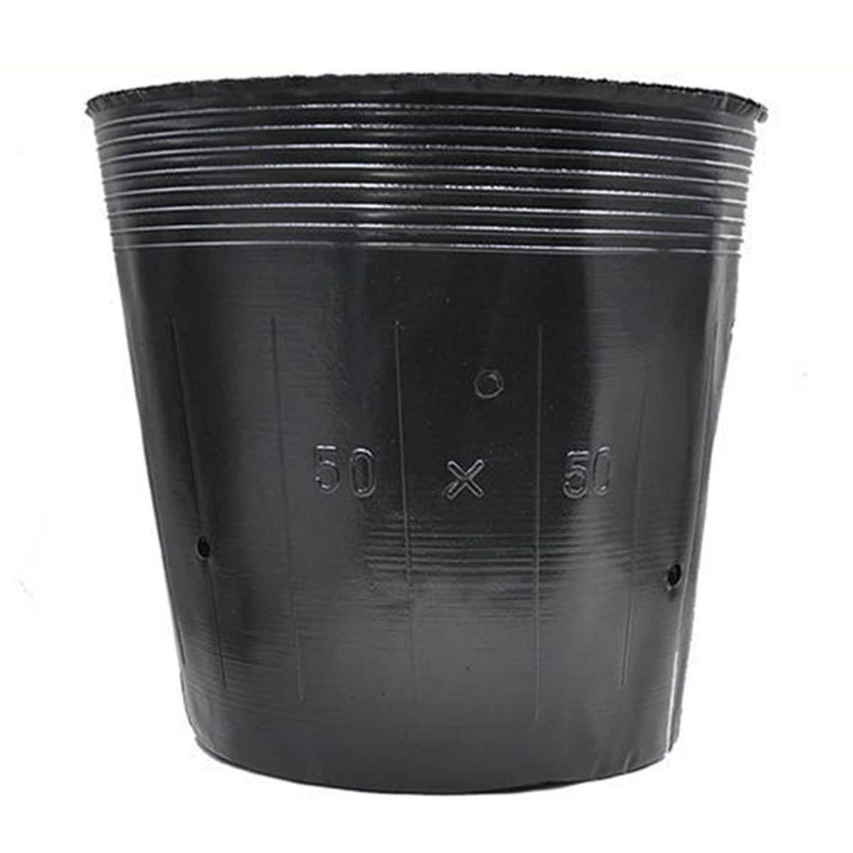 50/100Pcs Plastic Seedlings Starter Pot Black Flexible Plastic Seedling Pots for Starting Seedlings Succulents Seedling Bag