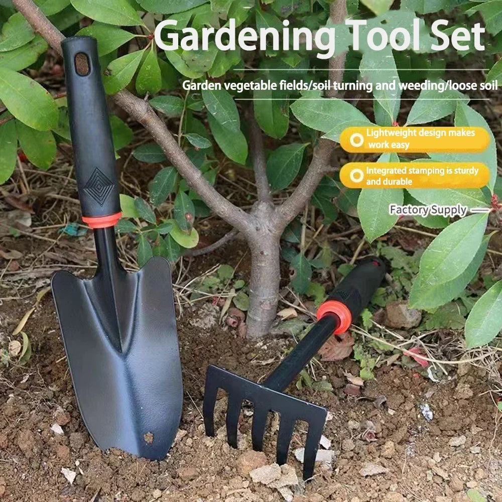 Small Gardening Shovel Set, 4 Pcs Vegetable Planting Hand Shovels, Multifunctional Garden Planting Tools