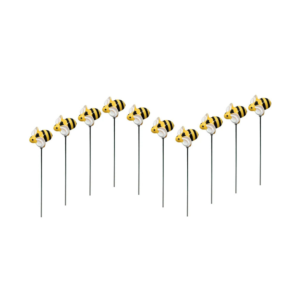 Bee Garden Stakes, 10/20/30-Piece Decorative Yard Set