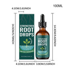 Root Drops for Propagation Rooting Liquid Fertilizer Supplement 100ml Root Booster for Plants Indoor Gardening Outdoor Gardening