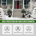 Garden plant insulation cover, fruit tree cold and frost protection durable flowerpot protective cover