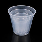 Home Garden Round Planter Pot Orchid Nursery Container Planter Container Transparent Orchid Container Round Starting Pot