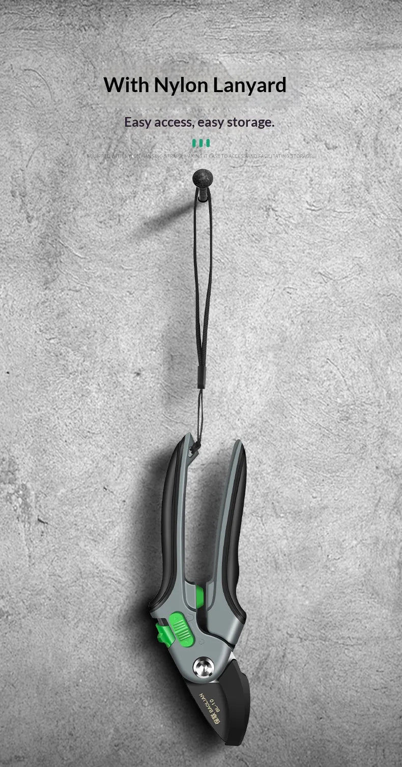 Garden Pruning Tool Set - Plant Trim Pruner Cut Secateur Shrub Scissor Branch Shear Orchard Pruning Shears for Horticulture