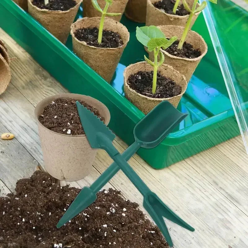 20-160PCS ﻿ 3.15 Inch Biodegradable Paper Pulp Seedling Starter Trays for Garden Planting Nursery Seed Germination Transplanting