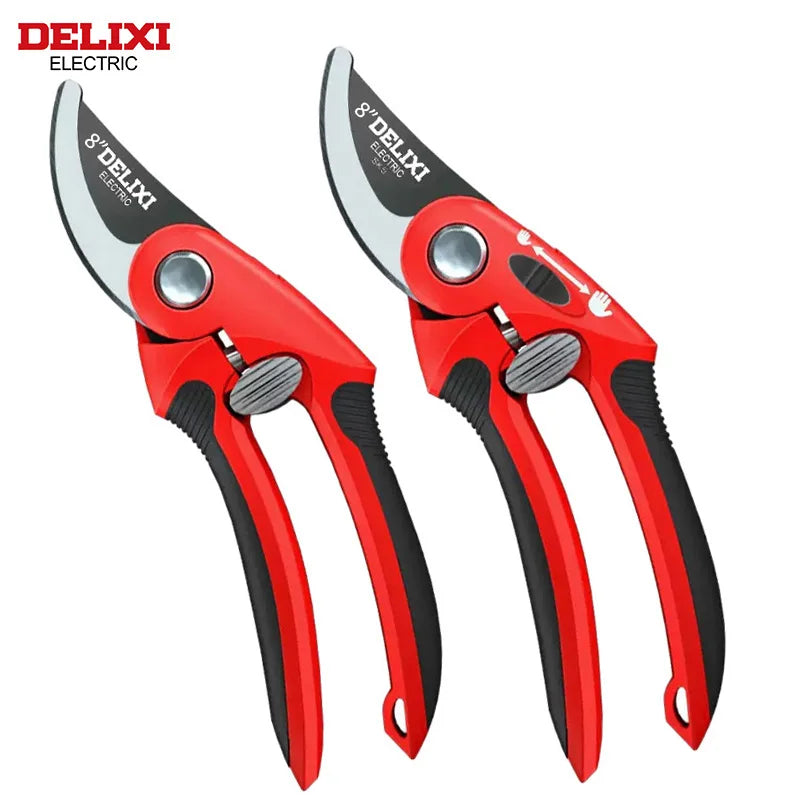 Garden Pruning Shears,Pruner Scissors Cutting,Wear-Resistant&Non-Slip Handle, Portable Knife,Manual Gardening Tools.