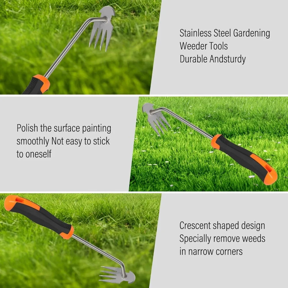 Portable Garden Weeder Tool,for Garden Hand Tools for Vegetable Gardening Backyard Farm Planting & Uprooting Weeding Tool