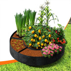 6+1 Grids Nonwoven Planting Grow Bag Pots Gardening Supplies Outdoor Garden Planters Vegetable Flower Pot Container Seeds Sack