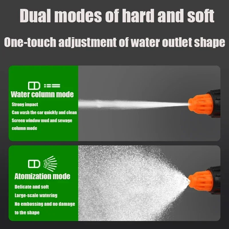 1.2L Handheld Car Wash Spray Bottle Air Pressure Watering Can for Home Gardening And Cleaning Tools