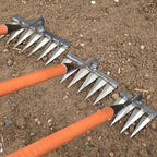 4/5/6/7 Teeth Weeding Hoe Rake Farm Tool Weeding Scarifier Artifact Agricultural Garden Tool Hoe Farm Growing Weeding Tools