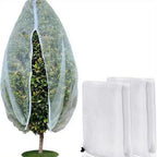Insect Netting Cover for Plants with Zipper & Drawstring Breathable Anti-Bug Mesh for Garden Vegetables, Trees & Potted Plants