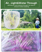 Garden Plant Insect Netting Vegetable, Flower and Fruit Care Cover Netting Pest Control Bird-proof 60 Mesh Protective Netting