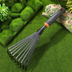 Garden Hand Tool Set - Stainless Steel Trowel Transplanter Cultivator for Planting, Weeding,  Flowers Gardening with Ergonomic