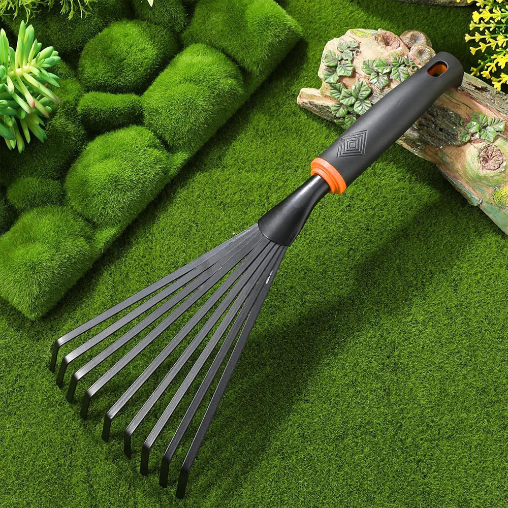 Garden Hand Tool Set - Stainless Steel Trowel Transplanter Cultivator for Planting, Weeding,  Flowers Gardening with Ergonomic