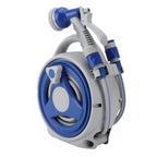 Garden Hose Reel Handheld Sunproof Hose Reel with 15m Water Pipe Nozzle for Home Yard Watering Hose Reel Watering Car