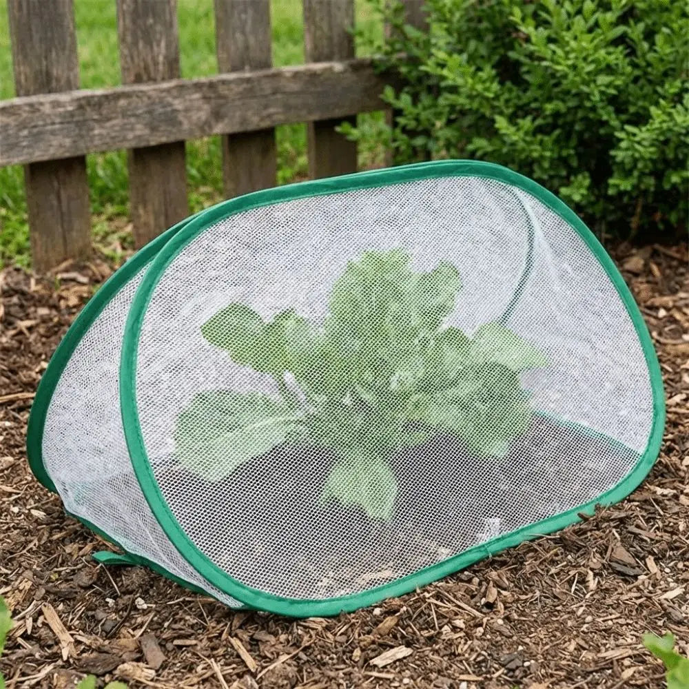Folding Plant Protection Netting Anti-frost Insect-proof Garden Row Covers Breathable Pop Up Plant Shade Cover Indoor Plants