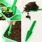 6pcs Plastic Seed Starters Seedling Digger Seedling Transplanter Garden Sowing for Seedlings Digging Holes Garden Seeding