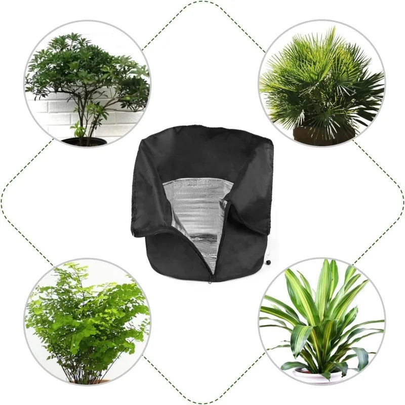 Garden plant insulation cover, fruit tree cold and frost protection durable flowerpot protective cover