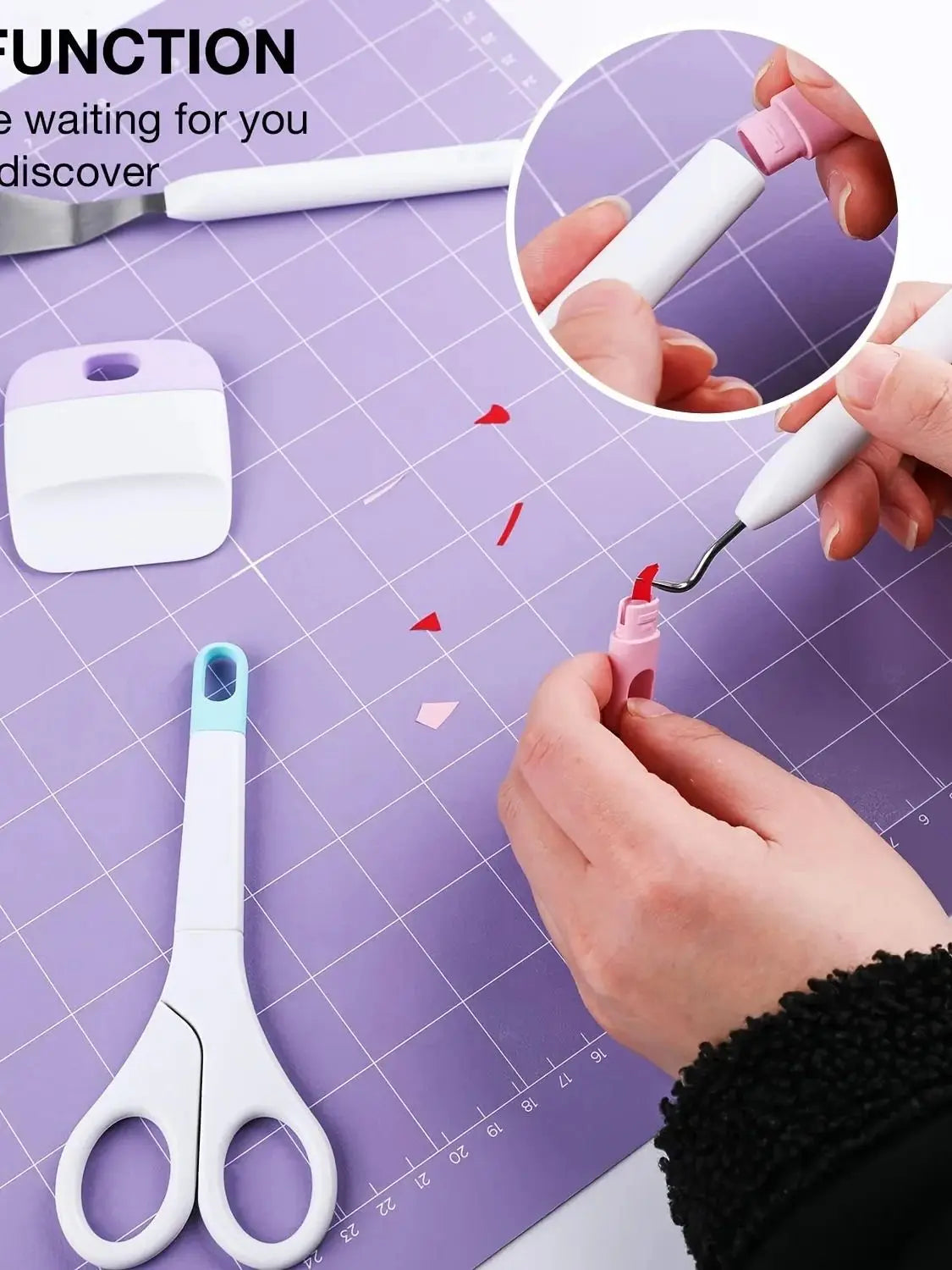 Vinyl Weeding Tool Kit, Basic Tool Kit for Cricut, Silhouette, Siser, and Oracal Vinyl