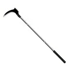 Sickle Weeding Tool Long Handle Manual Weeder with Double Blade Head Garden Hand Tool for Weeding Farm Harvesting Clearing Vines