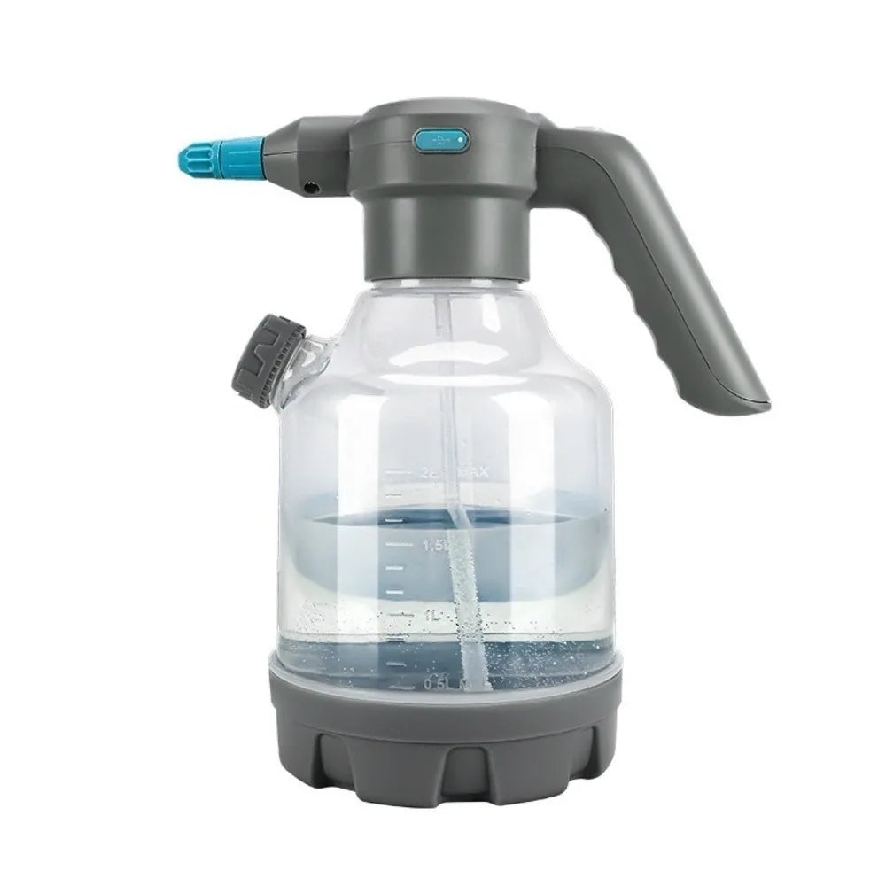 New 3L Electric Watering Can Rechargeable Adjustable Nozzle Gardening Sprayer Non-Slip Handle Watering Kettle