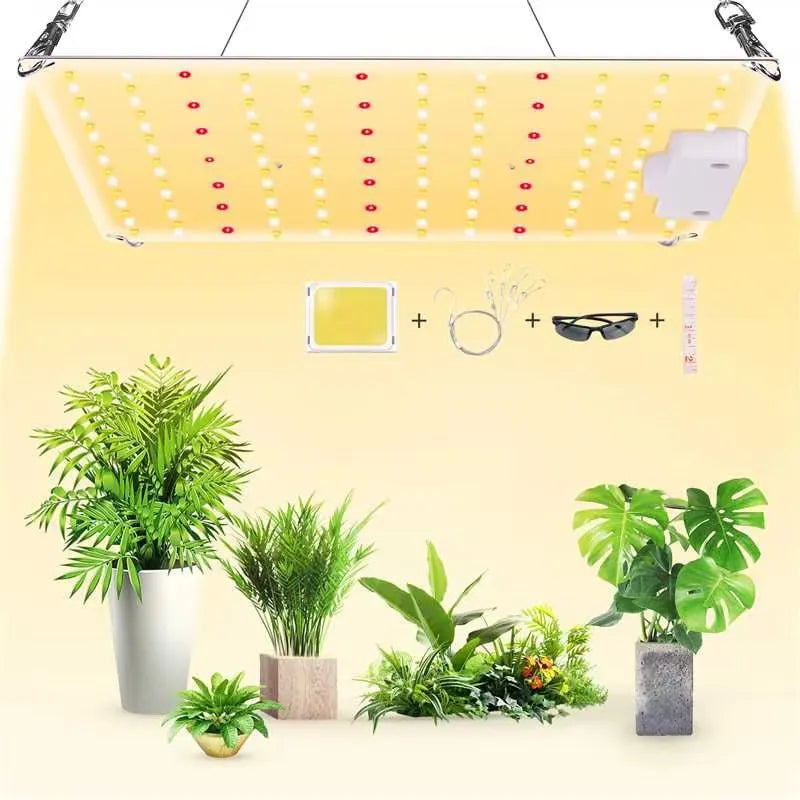 LED Grow Light 500W 600W 800W 1000W Diode Full Spectrum Silent Quantum Board Used for Greenhouse Tent Hydroponic Plant