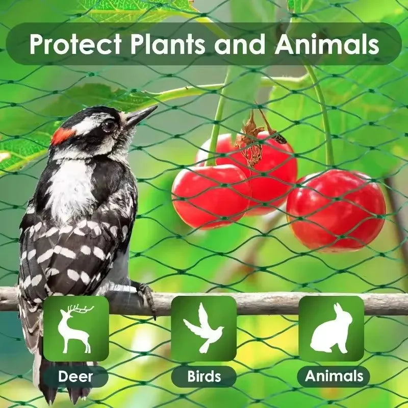 5/10M Garden Protect Netting Anti Birds Net Animals Deer Fencing Mesh for Fruits Trees Plants Stretch Durable Pest Barrier 그물망