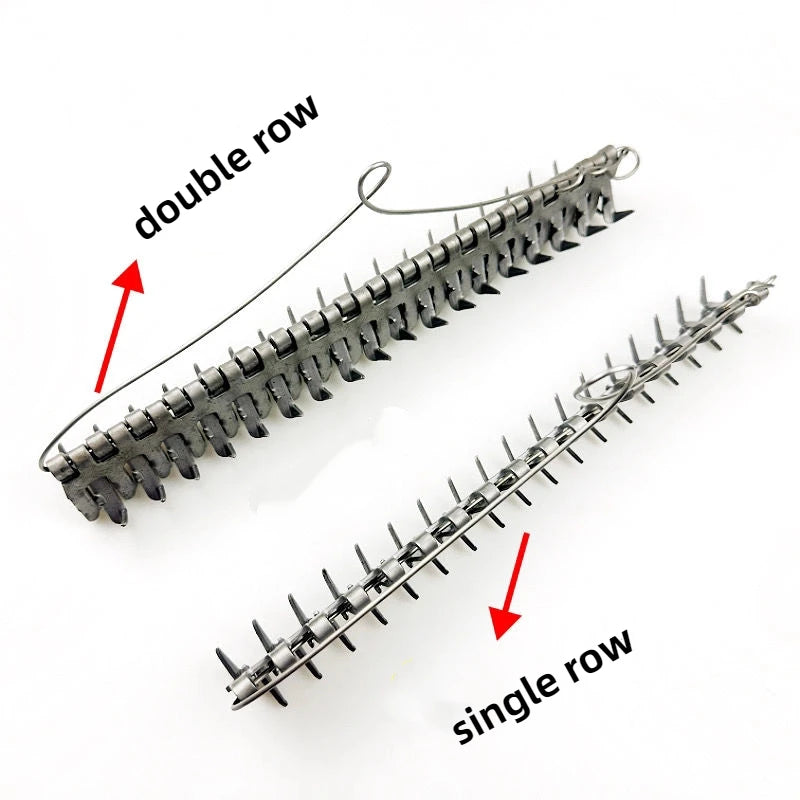 Outdoor Fishing Weeding Tools Large Fishing Rake for Weeding River Aquatic Plants Remover Alloy Weeding Puller Fishing Tackle