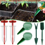 Adjustable Seed Distributor - An Easy-to-Use Manual Seeder Suitable for All Seeds, An Ideal Garden and Lawn Care Tool, and A See