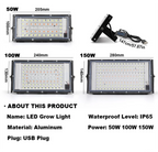 LED Grow Light Phytolamp For Plants USB 5V Sunlike Full Specturm Plant Lights Adjustable Brightness Floodlight Hydroponic IP65