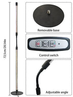LED Grow Light for Indoor Plants, Adjustable Gooseneck Plant Lamp with Full Spectrum Beads, Strong Beam, Timer and Dimmable Mode