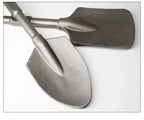 Garden Landscaping Clay Spade with Storage Case for Soil & Gravel - Heavy Duty Steel Digging Tool for Jack Hammer
