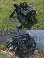 Cultivator Weeding Head Gardening Farm Heavey Weeding Head Grass Remover Tool Attachment Weeding Wheels Weeder Accessories