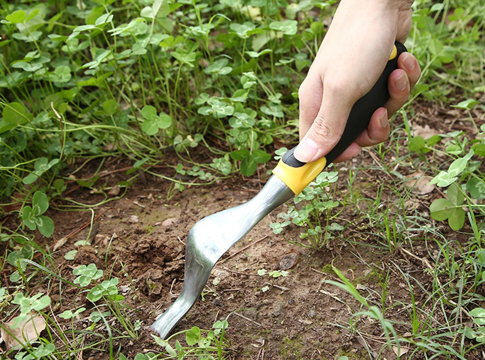 Garden Tool Hand Trowel Rake Cultivator Weeder Tools With Ergonomic Handle Garden Lawn Farmland Transplant Gardening Bonsai Tool