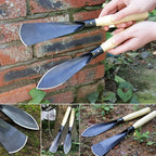 Metal Garden Tools Digging Transplanting Vegetables Flower Planting Hand Shovels Hoe Weeding Shovel Potting Soils Scoop Spade