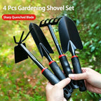 Small Gardening Shovel Set, 4 Pcs Vegetable Planting Hand Shovels, Multifunctional Garden Planting Tools